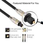 Cavo audio ottico Toslink maschio-maschio da 15 m - immagine 4