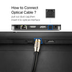 Cavo audio ottico Toslink maschio-maschio da 15 m - immagine 5