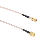 Cavo adattatore RG316 SMA maschio a SMB femmina da 90 cm - immagine 3