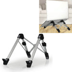 Supporto pieghevole in alluminio per laptop 24,5x3,3x2,8 cm