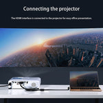 Adattatore 3 in 1 DisplayPort Mini DP a HDMI 4K