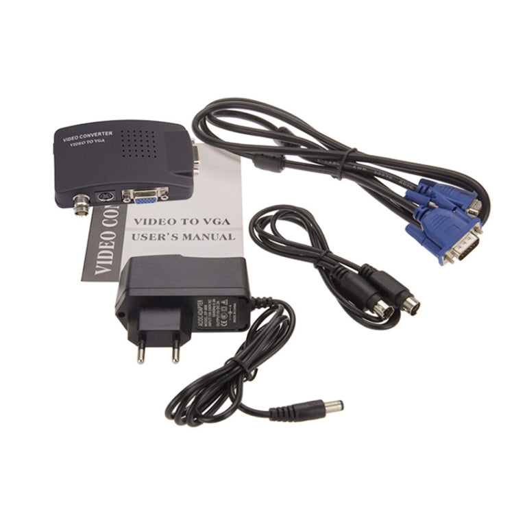 Convertitore video BNC e S-Video a VGA Howei HW-2404 - immagine 6
