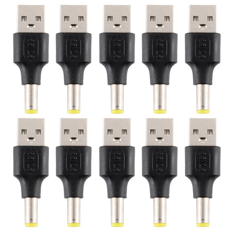 Set 10 connettori di alimentazione DC 5,5x2,5 mm a USB 2.0