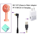 Set 10 connettori di alimentazione DC 5,5x2,5 mm a USB 2.0 - immagine 5