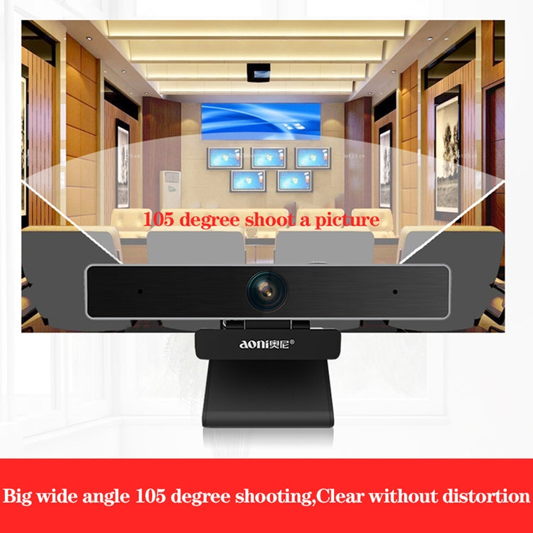 Aoni C90 Telecamera HD 1080P con Microfono per PC