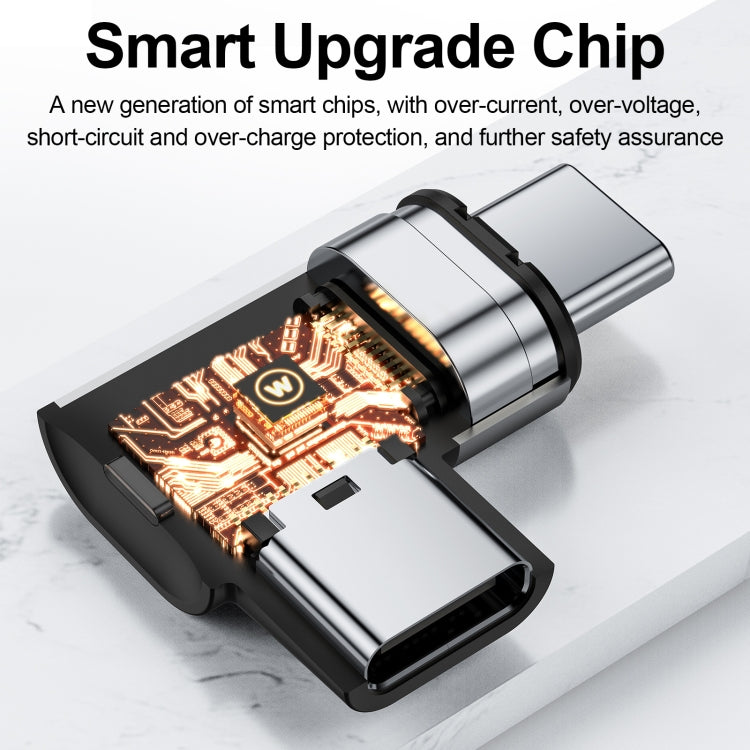 Adattatore magnetico USB-C 100W con pin placcati in oro - immagine 4