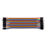 Cavo jumper a nastro 40 pin multicolore Male to Male - immagine 2