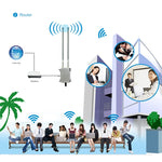 Bridge WiFi esterno COMFAST CF-WA700 300 Mbps con PoE - immagine 14
