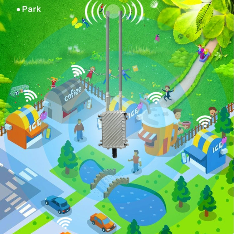 Bridge WiFi esterno COMFAST CF-WA700 300 Mbps con PoE - immagine 16