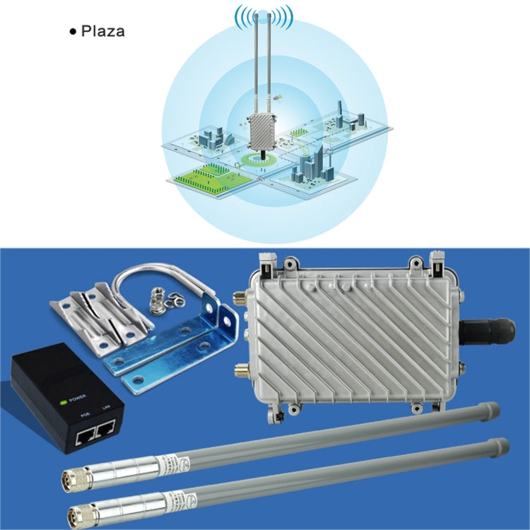 Bridge WiFi esterno COMFAST CF-WA700 300 Mbps con PoE - immagine 18