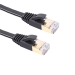 Cavo Ethernet CAT7 piatto 1 metro 10 Gigabit RJ45 schermato