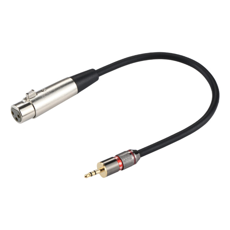 Cavo adattatore audio XLR femmina 3 pin a jack 3,5 mm, 35 cm - immagine 2