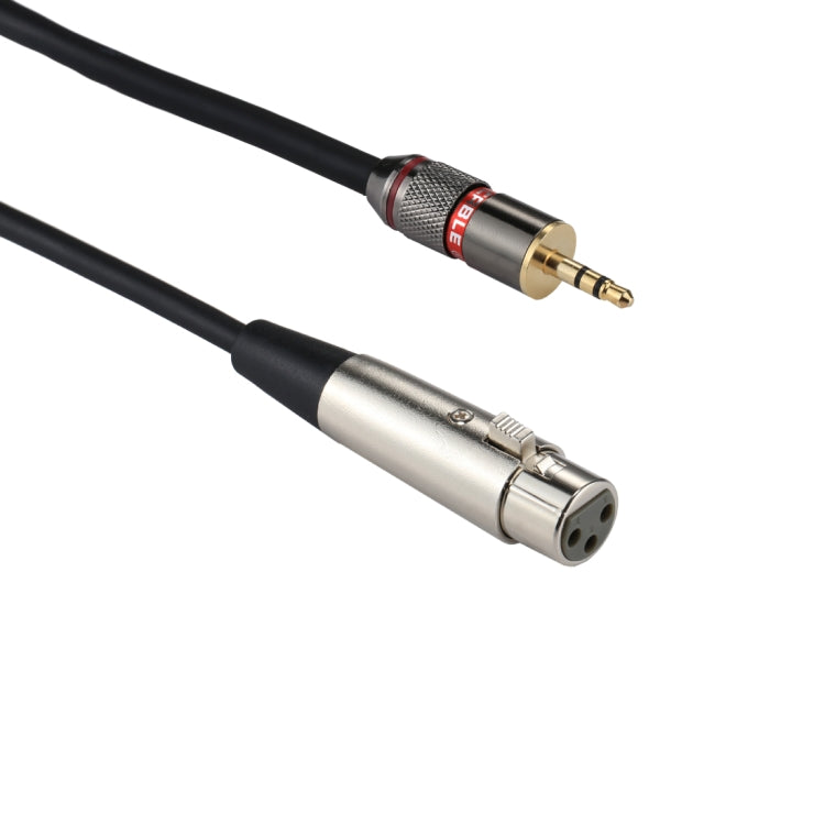 Cavo adattatore audio XLR femmina 3 pin a jack 3,5 mm, 35 cm - immagine 3