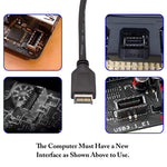 Cavo di espansione USB 3.1 Type-E a USB 3.0 da 30 cm - immagine 5