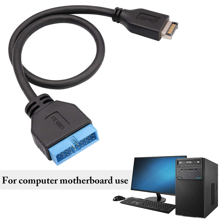Cavo di espansione USB 3.1 Type-E a USB 3.0 da 30 cm - immagine 6