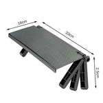 Staffa porta set-top box per monitor e TV 33x16 cm