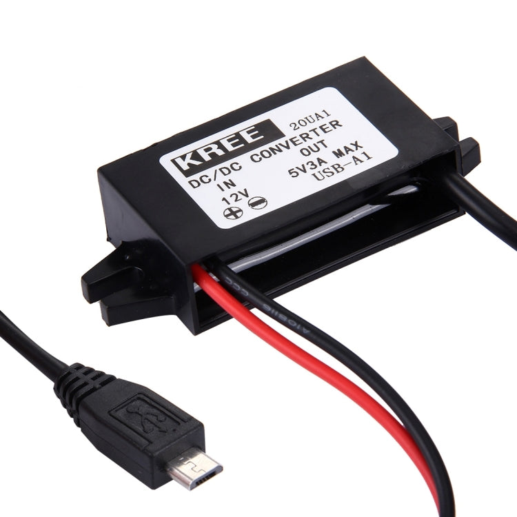 Caricabatteria da auto micro USB 12V a 5V 3A per smartphone compa