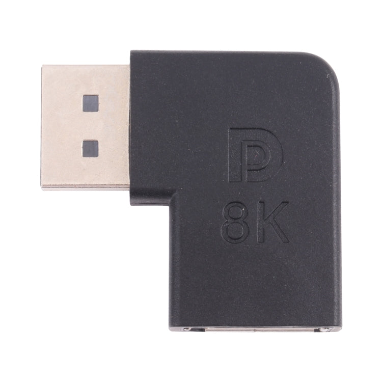 Adattatore a gomito DisplayPort maschio-femmina 8K