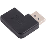 Adattatore a gomito DisplayPort maschio-femmina 8K