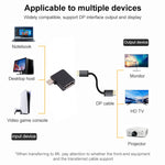 Adattatore Mini DisplayPort maschio a DisplayPort femmina 8K