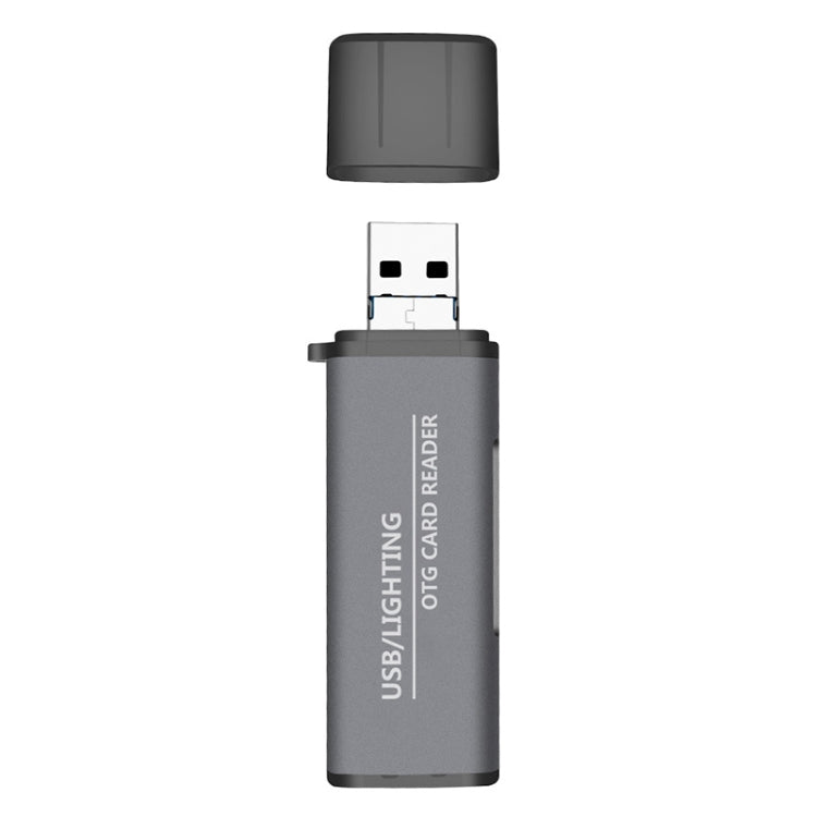 Lettore schede USB 2 in 1 per iPhone e computer