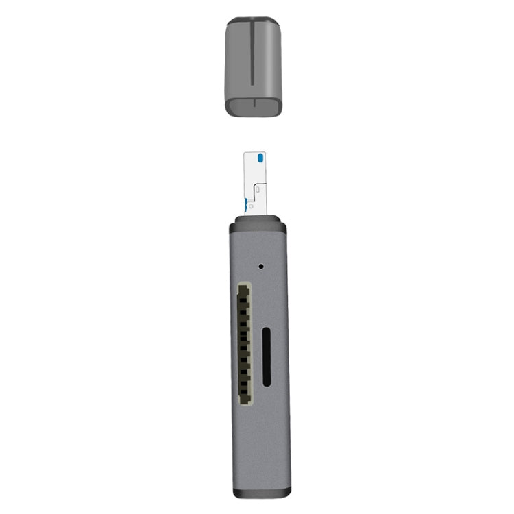 Lettore schede USB 2 in 1 per iPhone e computer