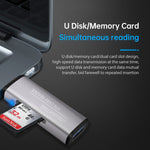 Lettore schede USB 2 in 1 per iPhone e computer
