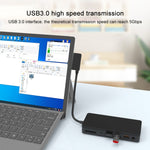 Docking station multifunzione 12 in 1 USB-C HDMI RJ45