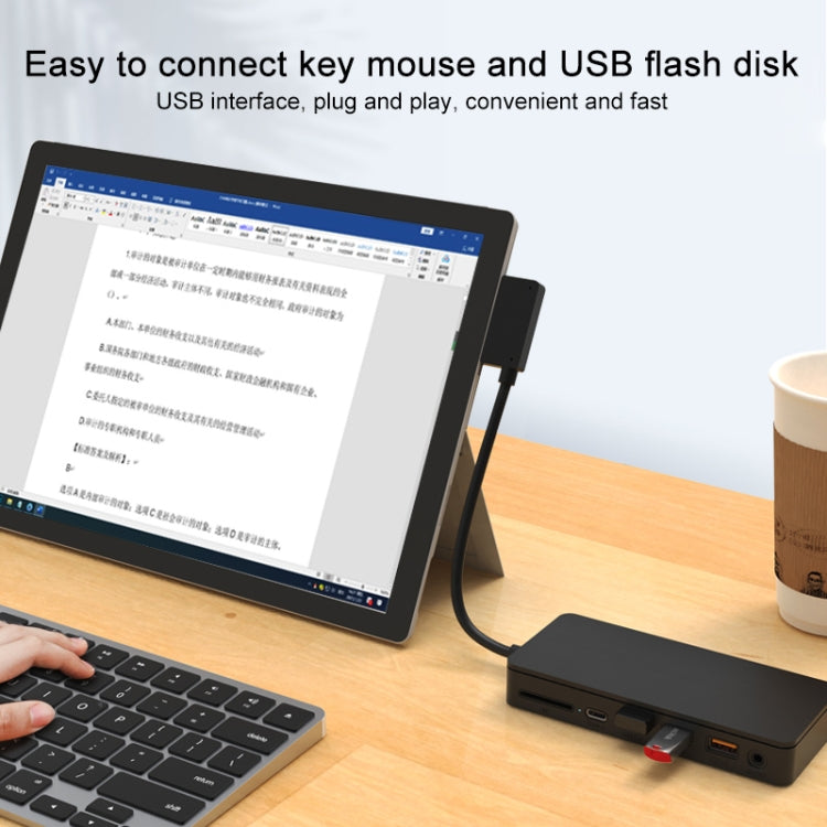 Docking station multifunzione 12 in 1 USB-C HDMI RJ45