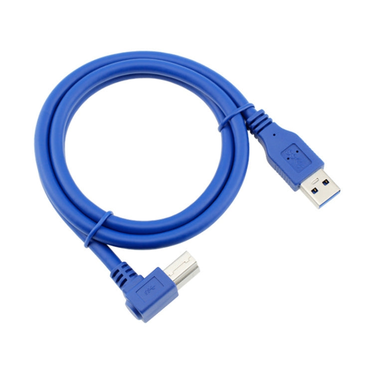 Cavo USB 3.0 tipo A angolo 90° a tipo B 2,5 m