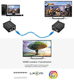 Trasmettitore extender segnale VGA a RJ45 con cavo Ethernet 60m
