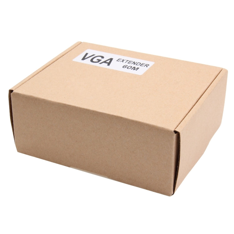 Trasmettitore extender segnale VGA a RJ45 con cavo Ethernet 60m
