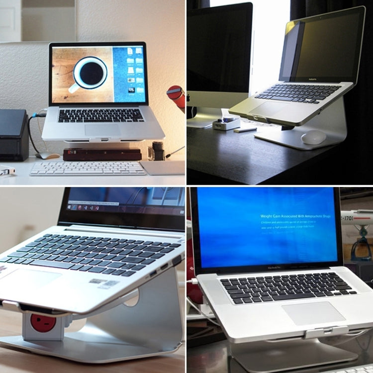 Supporto raffreddamento laptop in alluminio con ventola USB