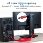 Cavo DisplayPort 1.2 maschio a maschio 2 metri 4K 60Hz