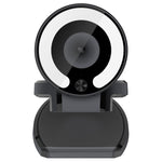 Telecamera HD 2K USB con luce ad anello e messa a fuoco automatic