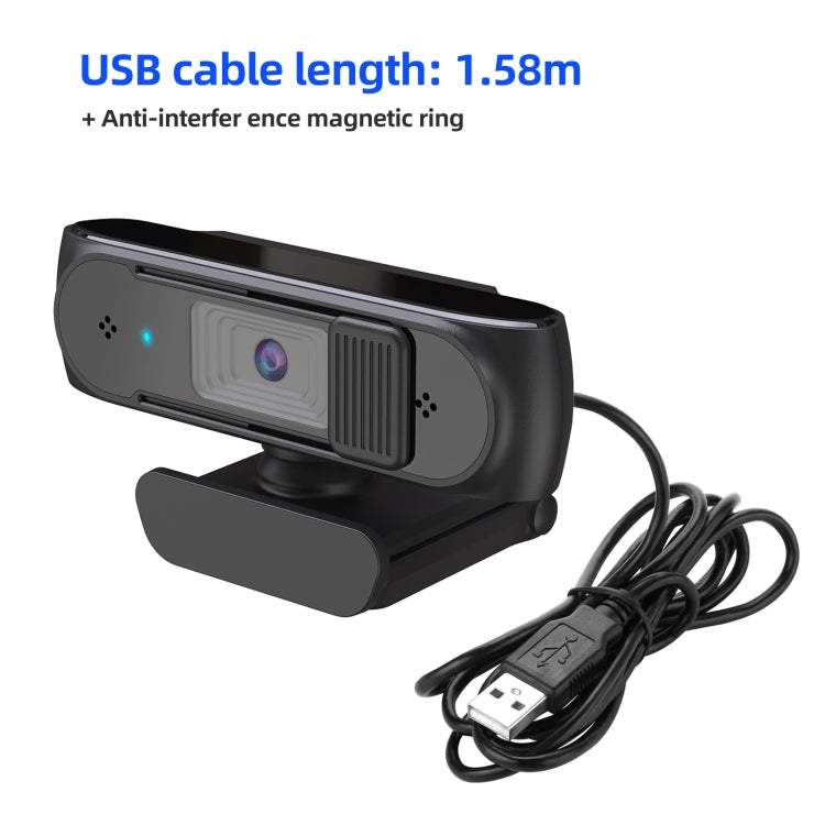 Webcam USB 5M pixel 2.5K con microfono e autofocus
