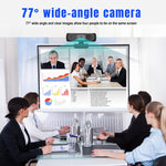 Webcam USB 5M pixel 2.5K con microfono e autofocus