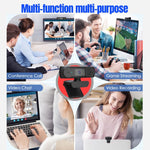 Webcam USB 5M pixel 2.5K con microfono e autofocus