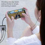 Adattatore 3 in 1 per iPhone con RJ45 e audio 8 pin