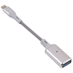 Adattatore OTG 8 pin maschio a USB femmina per iOS