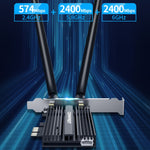 Scheda di rete wireless COMFAST AX200 Pro+ WiFi6 PCIE