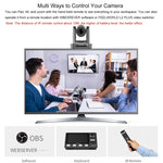 Feelworld POE20X Telecamera PTZ con zoom ottico 20X