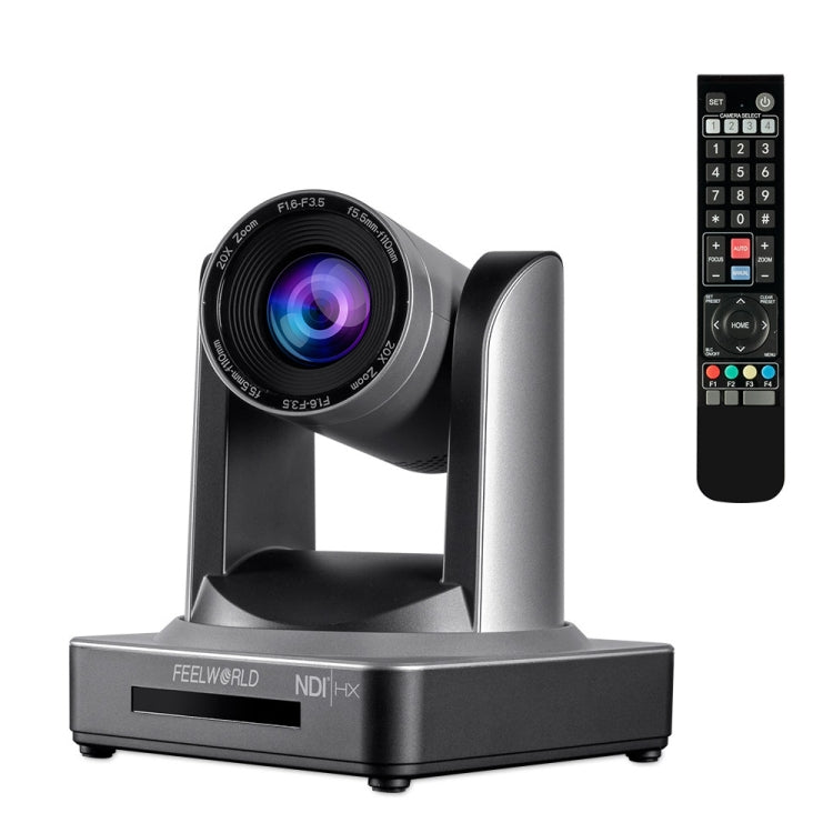Feelworld NDI20X Telecamera PTZ Zoom Ottico 20X Full HD