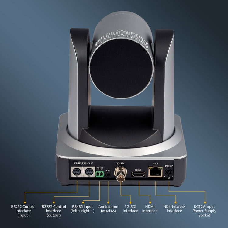Feelworld NDI20X Telecamera PTZ Zoom Ottico 20X Full HD