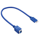 Cavo adattatore USB 3.0 B femmina a Micro B maschio 30 cm