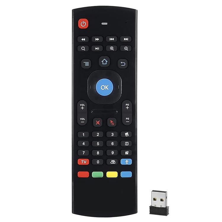 MX3-L Voice Tastiera Wireless Fly Air Mouse 2,4 GHz