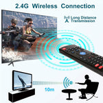 MX3-L Voice Tastiera Wireless Fly Air Mouse 2,4 GHz