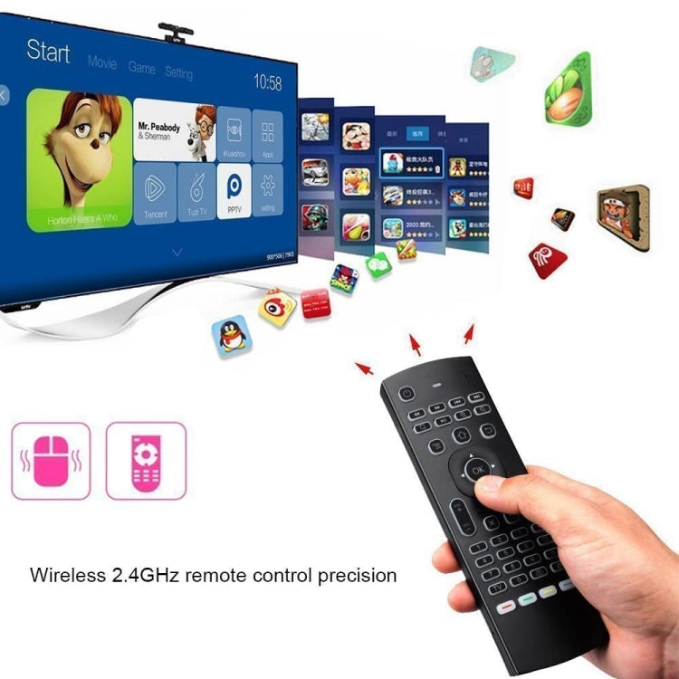 Telecomando tastiera wireless MX3-L retroilluminato 2,4 GHz