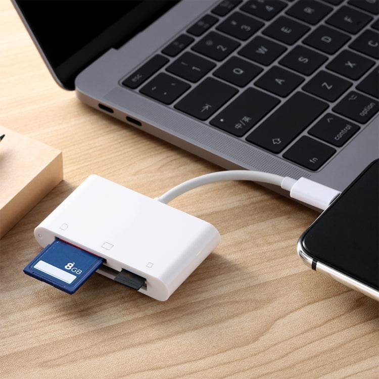 Lettore schede CF TF SD 3 in 1 per dispositivi iOS