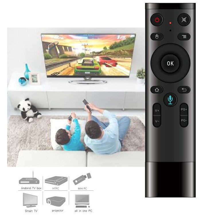 Giroscopio wireless Q5 con telecomando vocale USB 2.4G